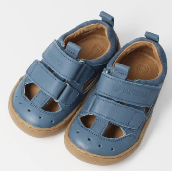 Preview: B-Lifestyle Barfuß-Sandale SALAMANDRA nappa meerblau